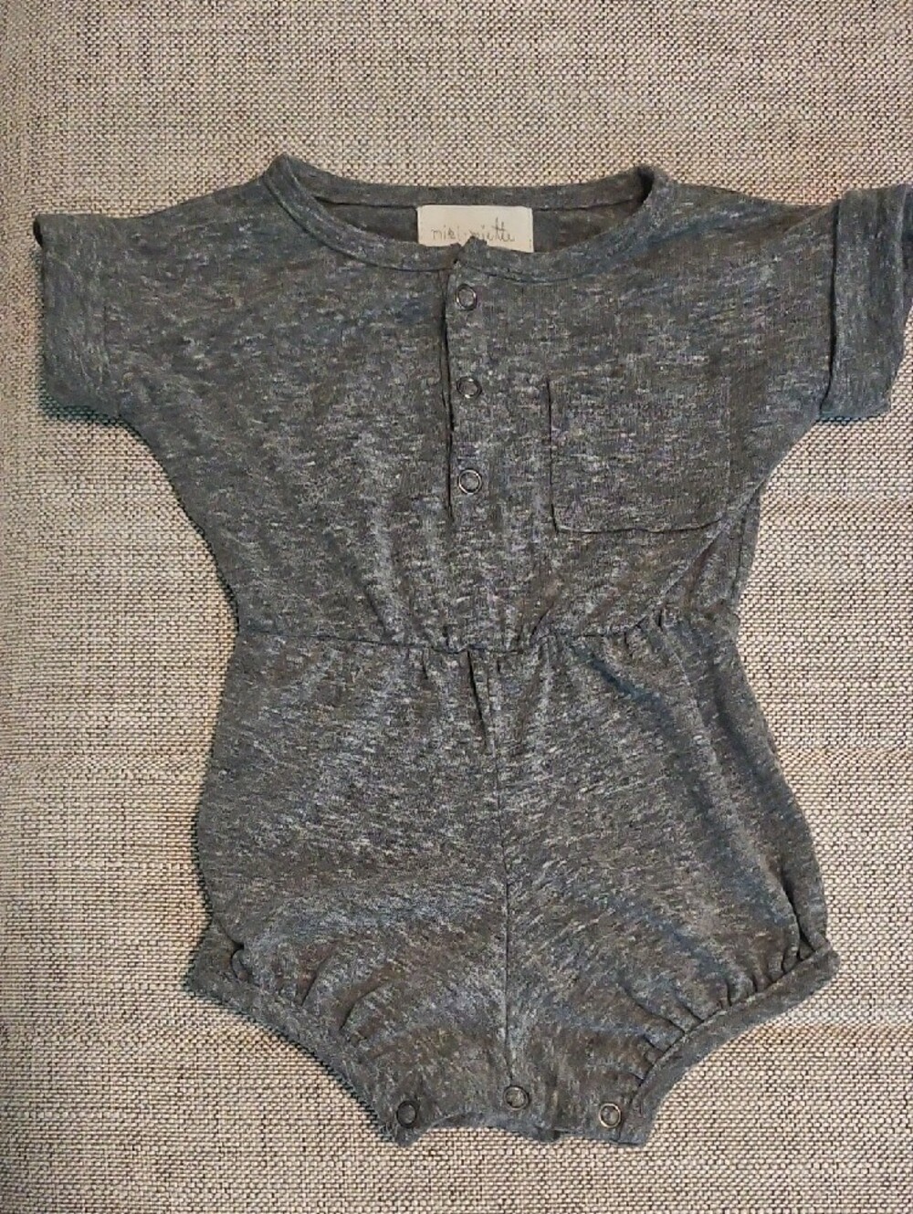 Miki Miette Judy Henley Nordstrom Baby Girls Romper 3m